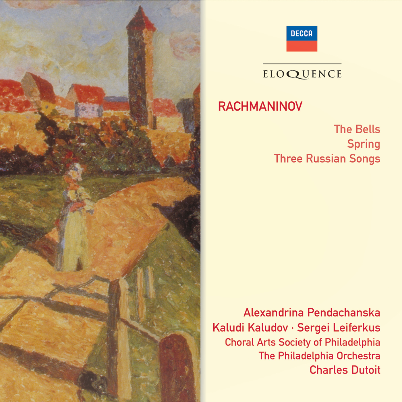 Rachmaninov The Bells Spring Three Russian Songs Eloquence Classics