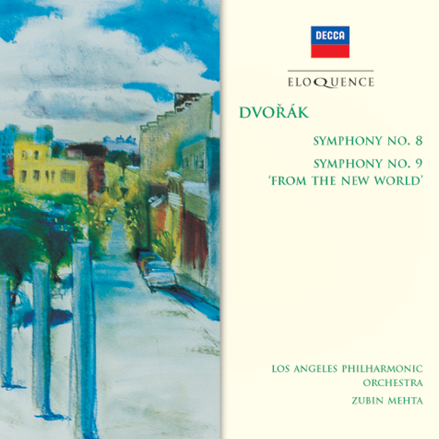 Dvorak Symphony Nos 8 9 Eloquence Classics