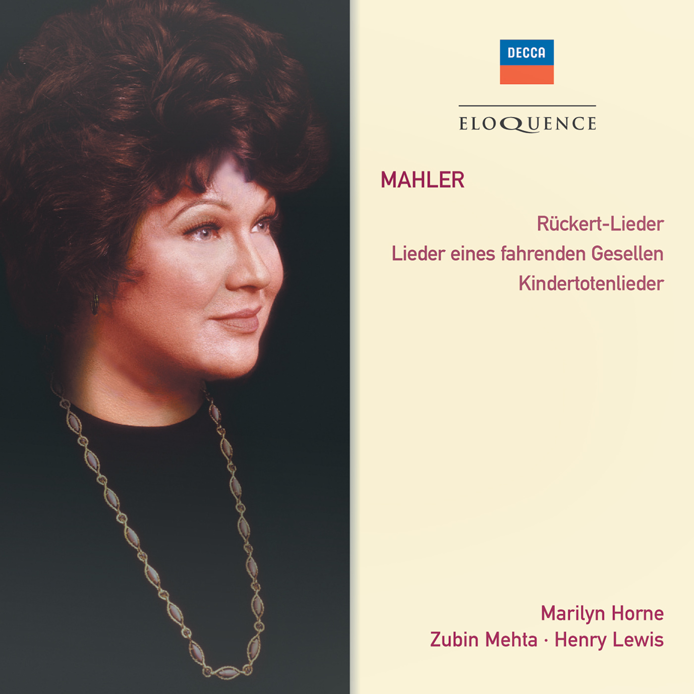 Mahler: Song Cycles - Eloquence Classics