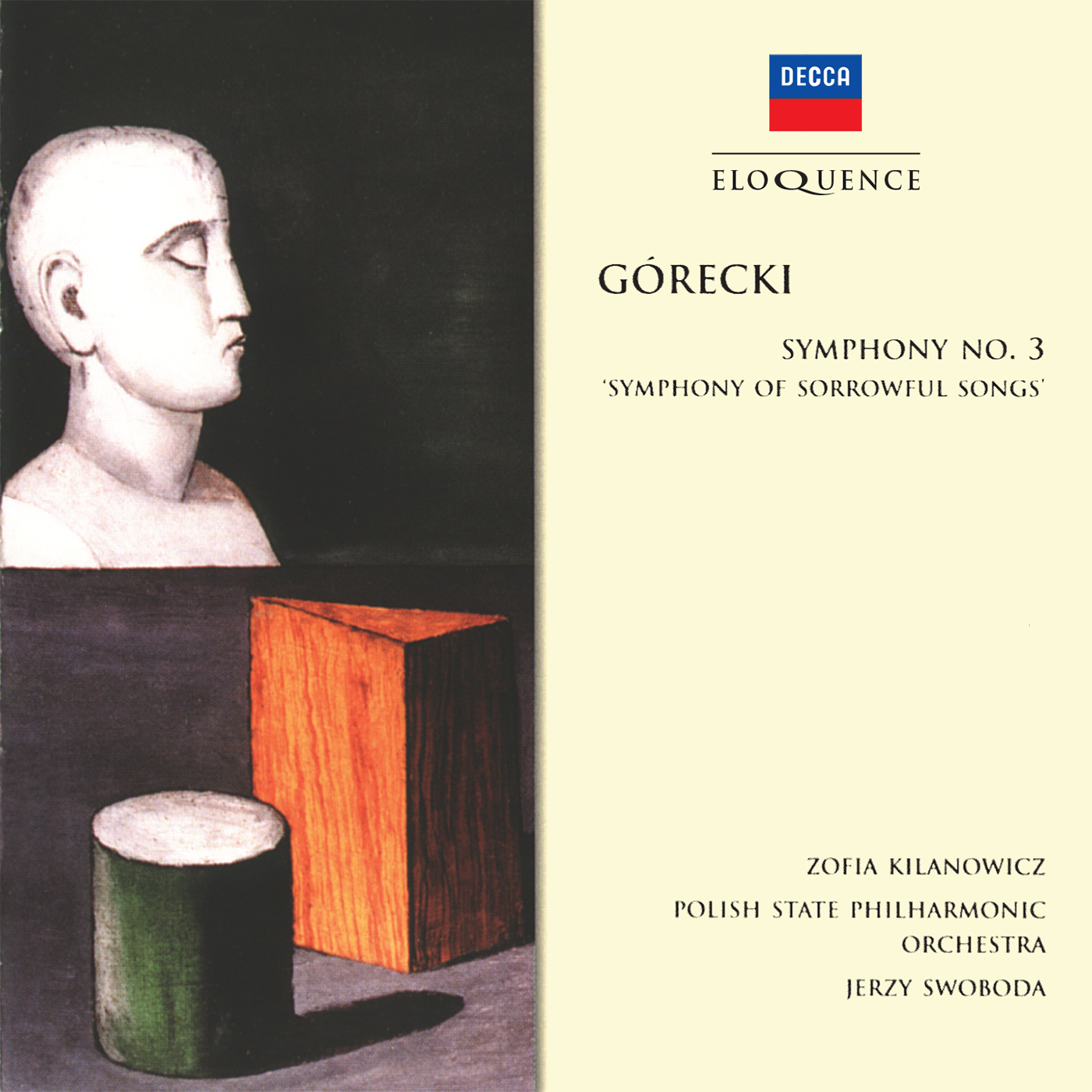 Gorecki: Symphony No. 3 'Symphony Of Sorrowful Songs' - Eloquence Classics