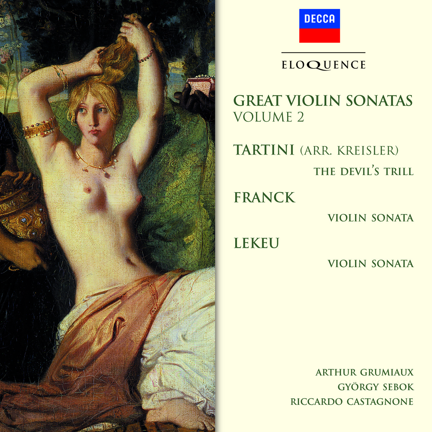 Great Violin Sonatas - Vol. 2 - Eloquence Classics