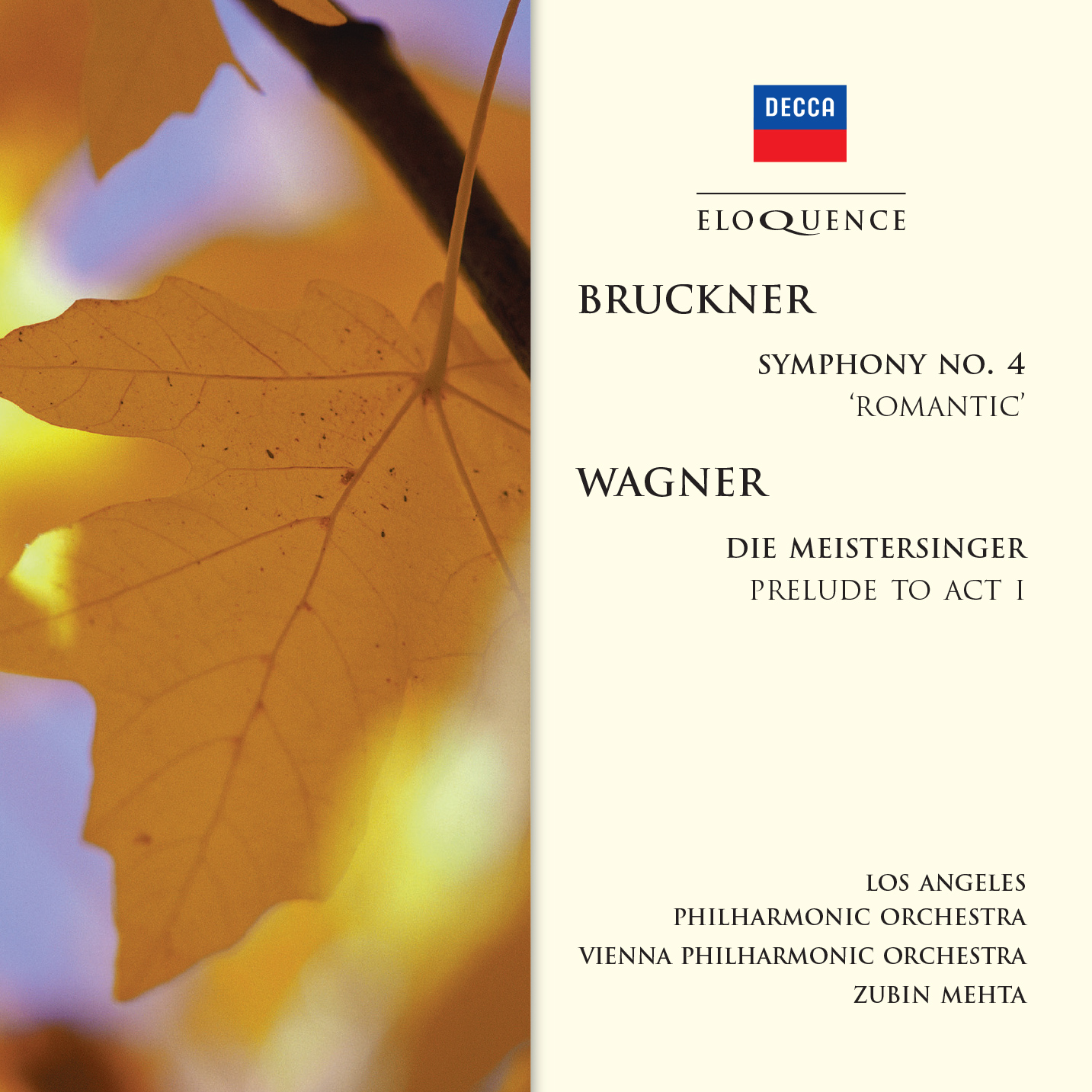 Bruckner: Symphony No. 4 'Romantic' - Eloquence Classics