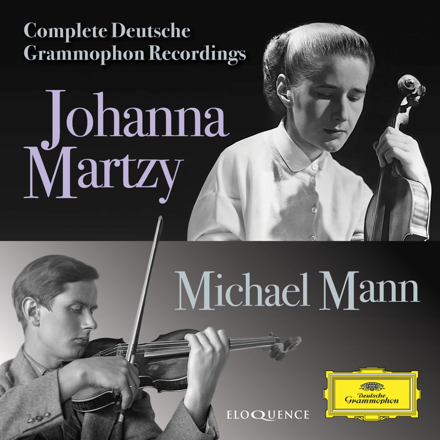 Johanna Martzy, Michael Mann - Complete Deutsche Grammophon Recordings -  Eloquence Classics