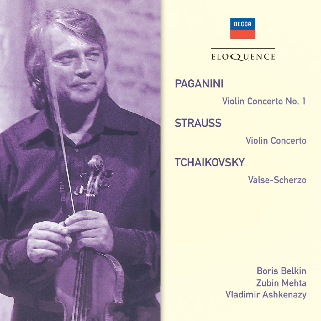 Paganini: Violin Concerto No. 1; R. Strauss: Violin Concerto