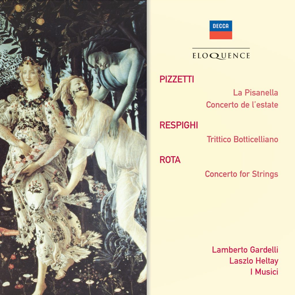 Pizzetti, Respighi, Rota: Orchestral Music