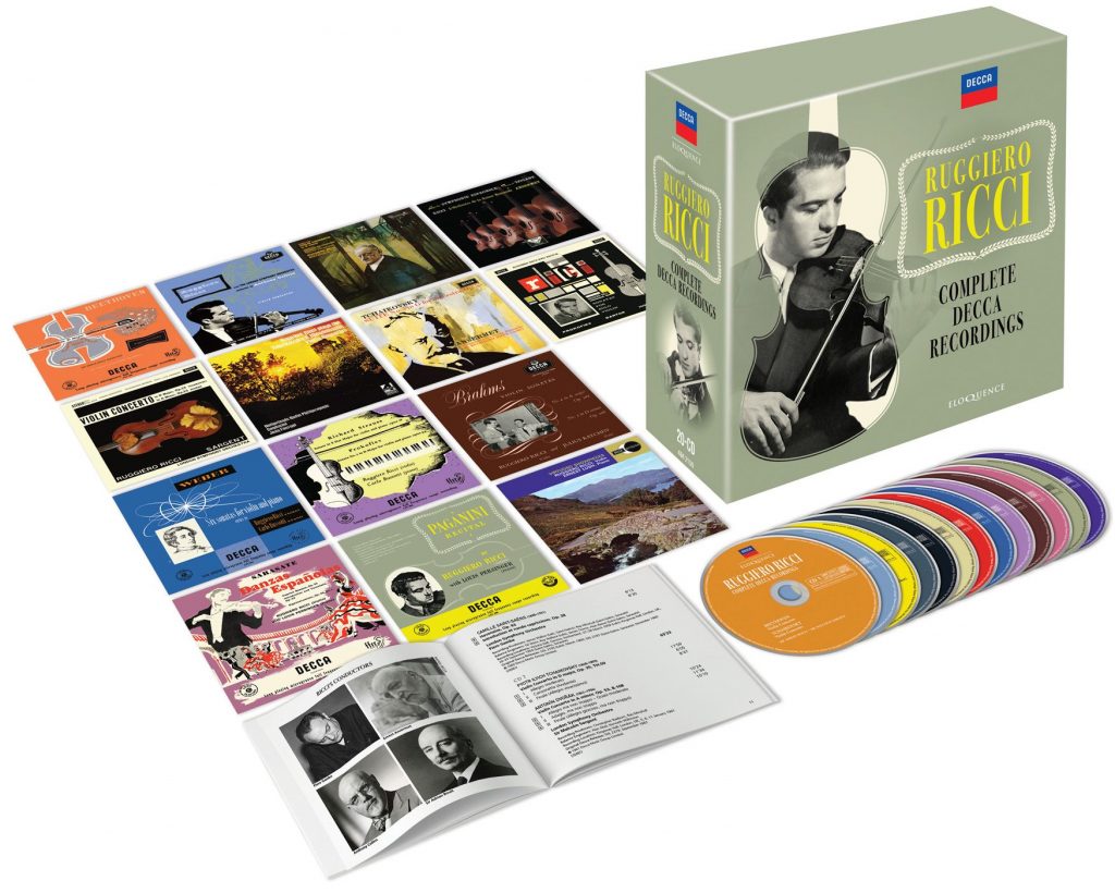 Ruggiero Ricci Complete Decca Recordings (20CD)