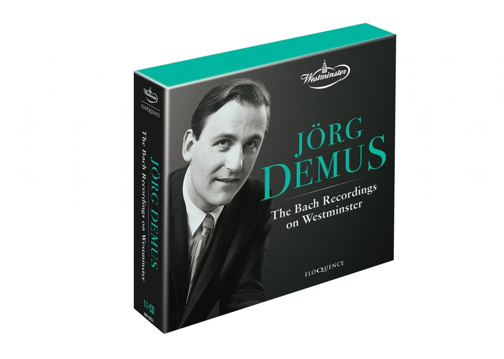 Jörg Demus – The Bach Recordings on Westminster (11CD)